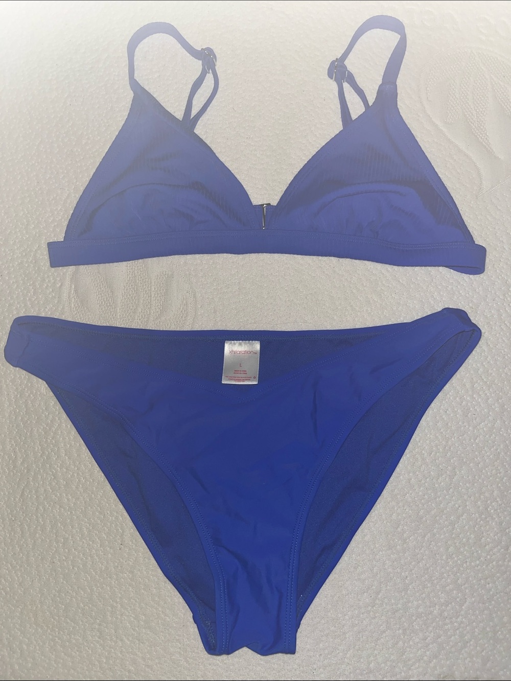 Blue Women's Bikini Set - Unbranded